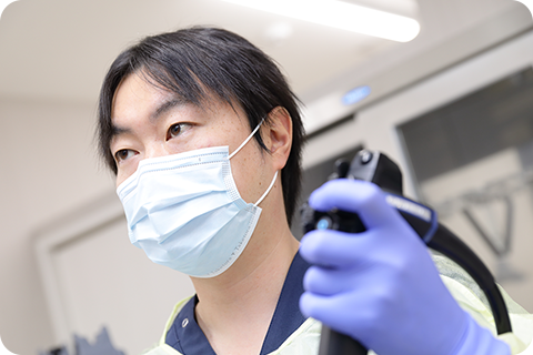 内視鏡専門医による苦痛の少ない大腸カメラ検査